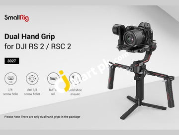 Smallrig Dual Handle Handgrip For Dji Rs 2 / Rsc 3 Pro Gimbal - 3027 Imported From Uk